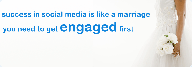 Social media is like a marriage